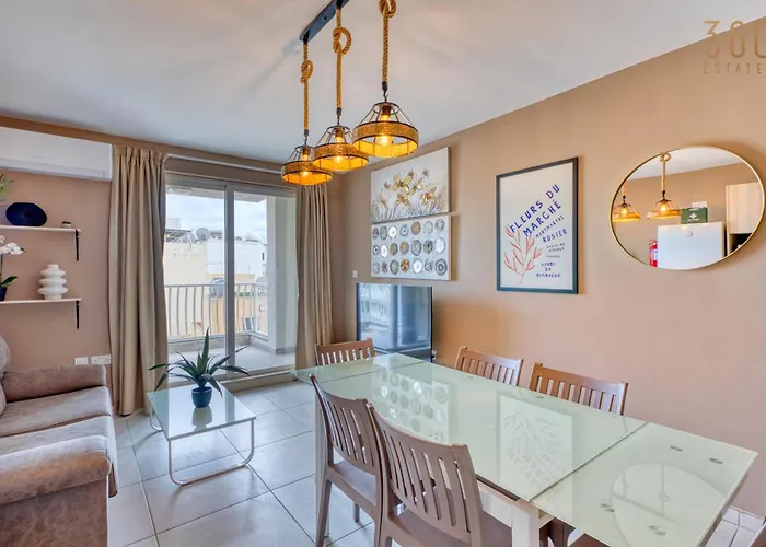 아파트 Spacious, Fully Equipped 4br In Pieta With Wifi & Ac By 360 Estates *