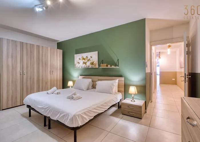 Spacious, Fully Equipped 4br In Pieta With Wifi & Ac By 360 Estates 아파트 Tal Guardamangia