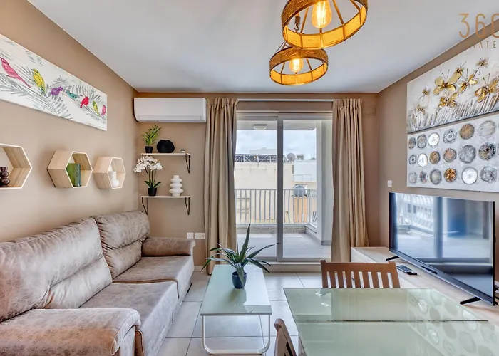 아파트 Spacious, Fully Equipped 4br In Pieta With Wifi & Ac By 360 Estates *