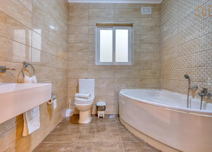 아파트 Spacious, Fully Equipped 4br In Pieta With Wifi & Ac By 360 Estates