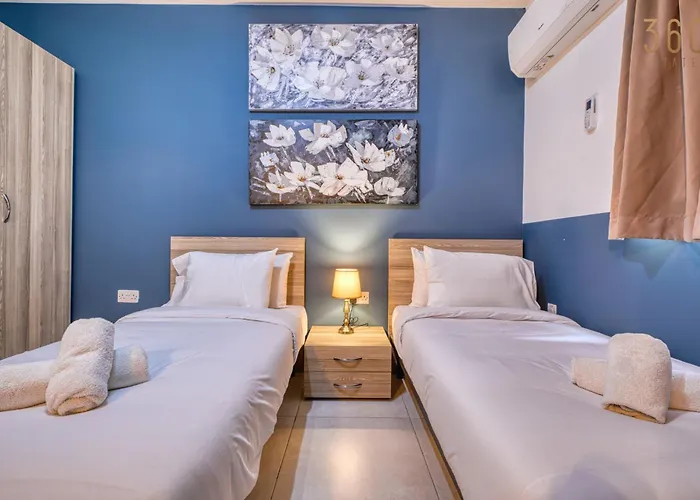 Spacious, Fully Equipped 4br In Pieta With Wifi & Ac By 360 Estates 아파트 *